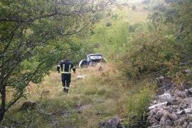 U slijetanju vozila povrijeđen vozač iz Gradiške