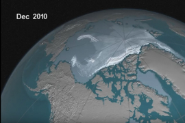 NASA objavila zastrašujuća animacija topljenja Arktika (VIDEO)