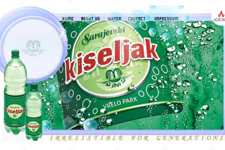 Sarajevski kiseljak prvi je u kategoriji mineralnih voda