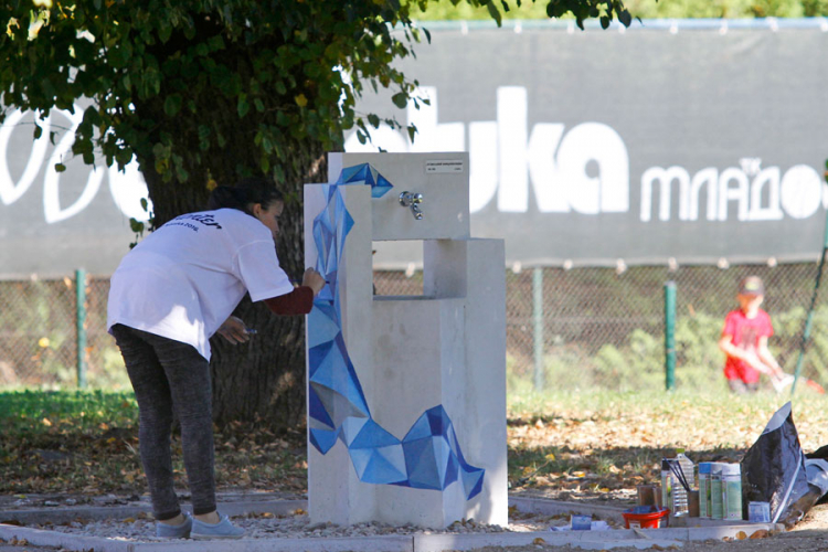 Nova česma za park "Mladen Stojanović"
