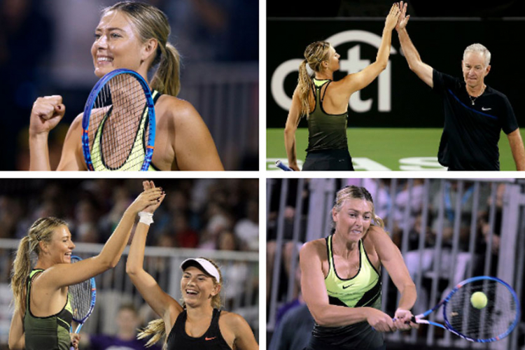 Šarapova se vratila ne teren