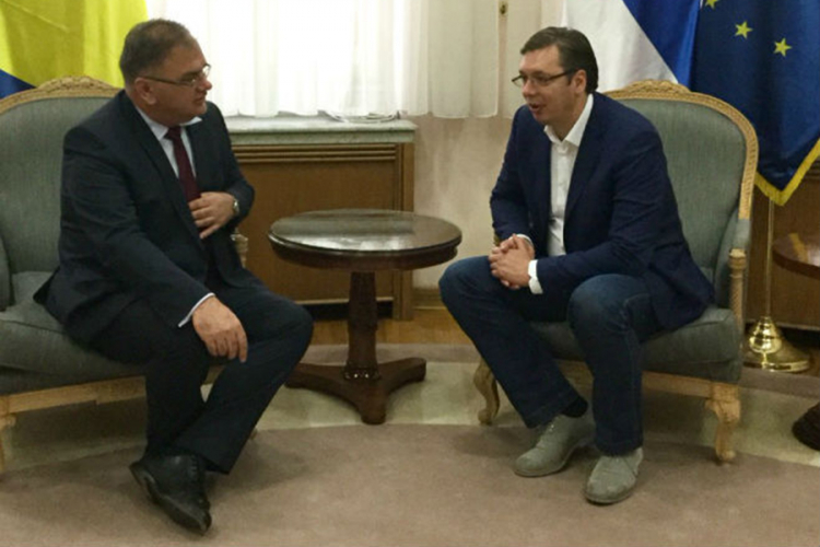 Ivanić sutra sa Vučićem u Beogradu