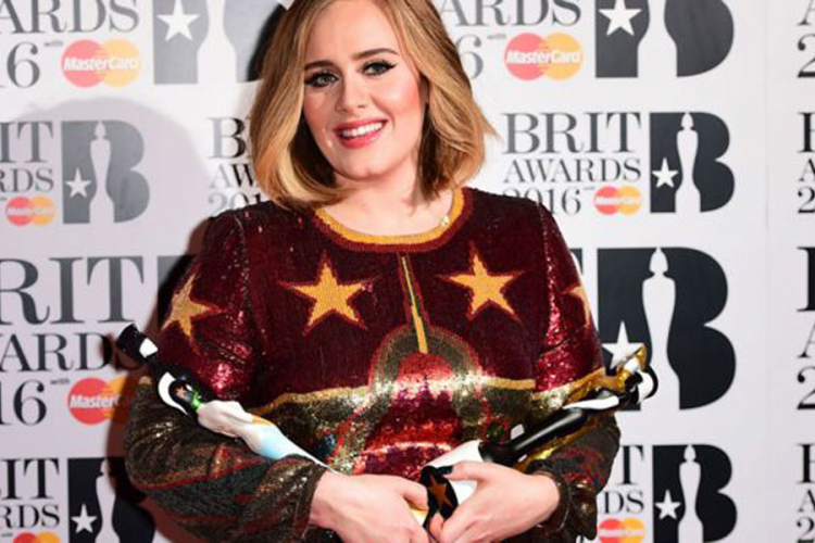 Adel dominirala na dodjeli nagrada Brit Avords 2016.