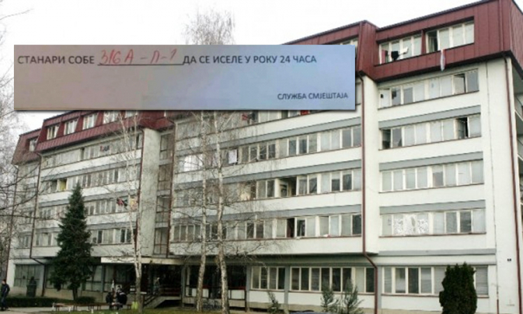 Studente izbacuju kako bi spremali sobe?