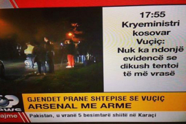 Albanska televizija potpisala Vučića kao premijera Kosova