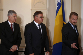 Lideri stranaka sa članovima Predsjedništva BiH