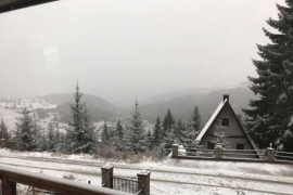 Zabijelili vrhovi Vlašića i Igmana, upaljen meteoalarm za Prijedor i ...