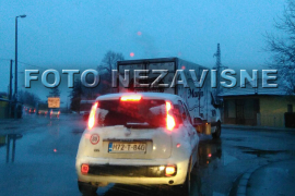 Vozači maksimalni oprez, snijeg na kolovozu