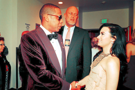 Jay Z i Demi Lovato na festivalu "Global Citizen“