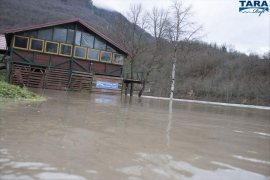 Uništena kuhinja rafting centra