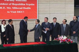 Dodik: Četiri velike kineske kompanije narednih sedmica u Srpskoj