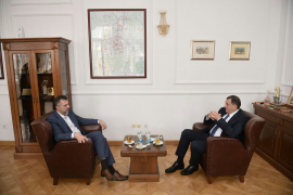 Dodik posjetio Radojičića u Gradskoj upravi