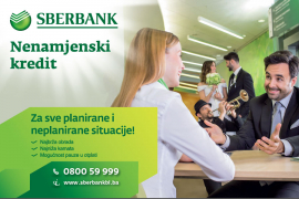Sberbank je tu za sve Vaše planirane i neplanirane situacije