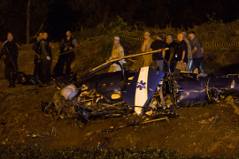 Kriminalci oborili policijski helikopter