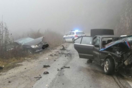 U sudaru tri vozila povrijeđene tri osobe (FOTO)
