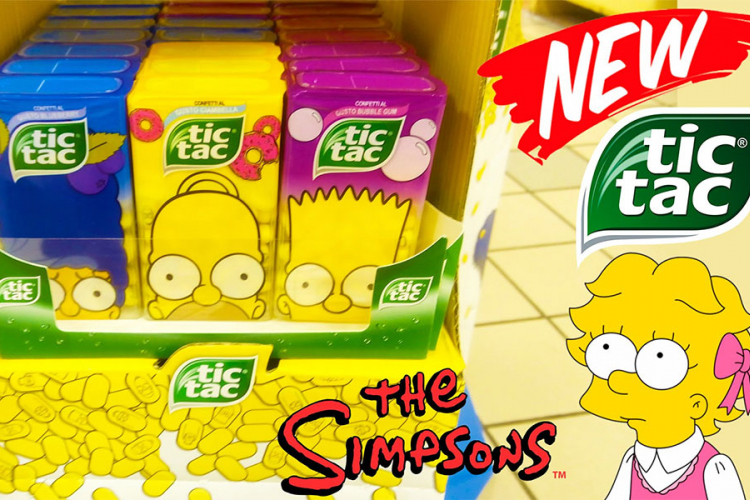 HOMER, MARGE i BART se udružili s Tic Tacom