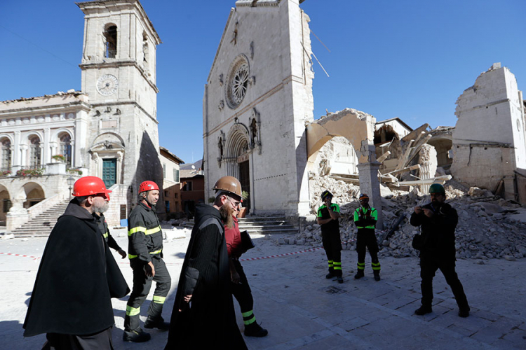 Desetine manjih potresa u centralnoj Italiji