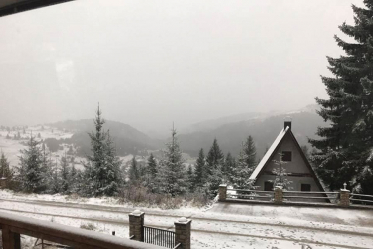 Zabijelili vrhovi Vlašića i Igmana, upaljen meteoalarm za Prijedor i Banjaluku