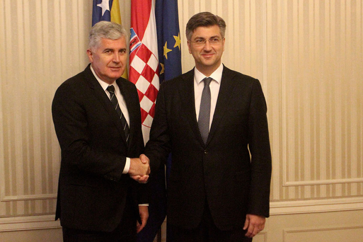 Čović: Hapšenja u Orašju neće opteretiti odnose BiH i Hrvatske