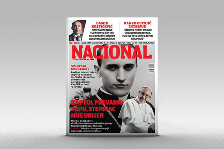 Kaptol prevario papu, Stepinac nije ubijen