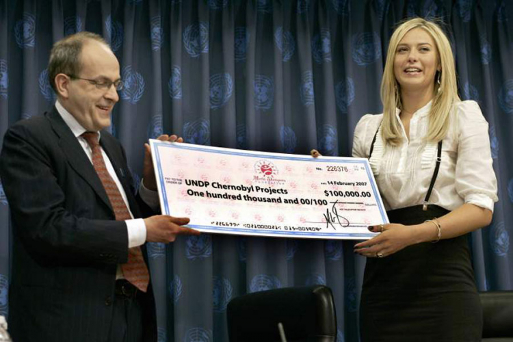 Šarapova od aprila ponovo ambasadorka UN
