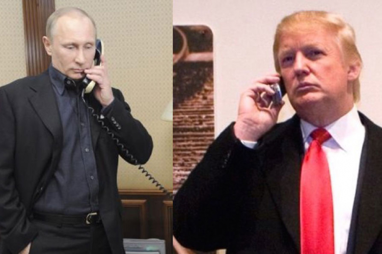 O čemu su Putin i Tramp razgovarali telefonom?