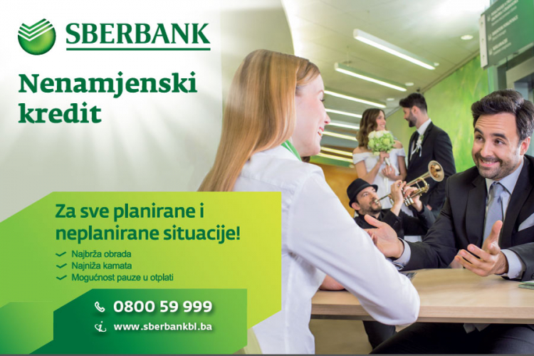 Sberbank je tu za sve Vaše planirane i neplanirane situacije