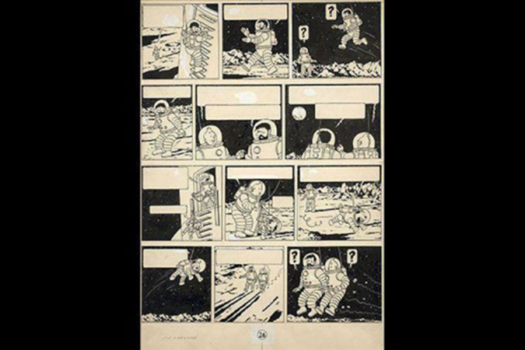 "Tintin" prodat za više od 1,5 miliona evra