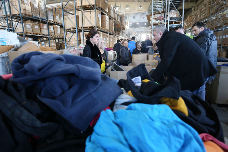 Građani okupirali skladište zaplijenjene robe