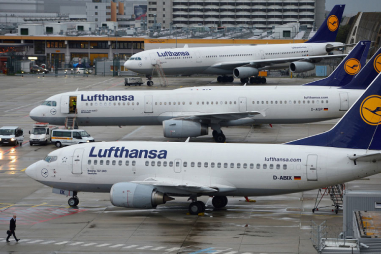 "Lufthanza" otkazala 876 letova zbog štrajka
