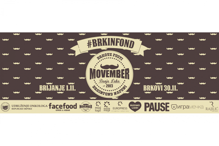 Sberbank podržala akciju „Movember“