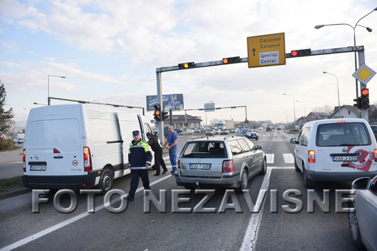 Banjaluka: Gužva na zapadnom tranzitu zbog sudara