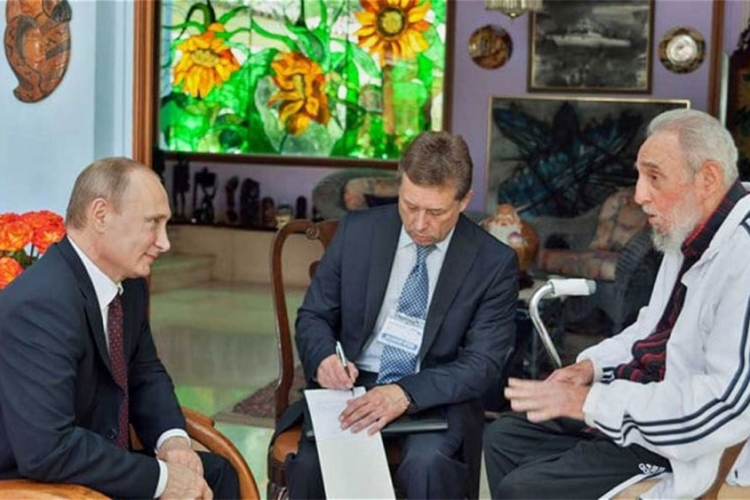 Putin: Fidel je bio iskren i pouzdan prijatelj Rusije