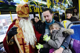 Banjaluka: Sveti Nikola daruje putnike u autobusima