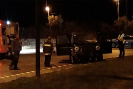 U eksploziji uništen blindirani mercedes člana podzemlja