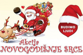 Prikupljeno 3.000 KM za mališane u akciji "Novogodišnje srce"