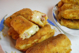 Punjeni kroketi od krompira