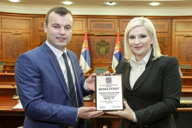 Mihajlovićevoj Zahvalnica za razvoj opštine Srebrenica