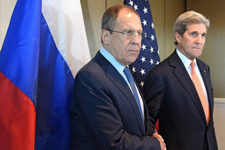 Lavrov i Keri u Rimu o rešenju za Siriju
