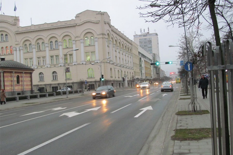 Obustava saobraćaja u centru Banjaluke