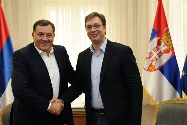 Sastanak Dodika i Vučića sutra u Beogradu