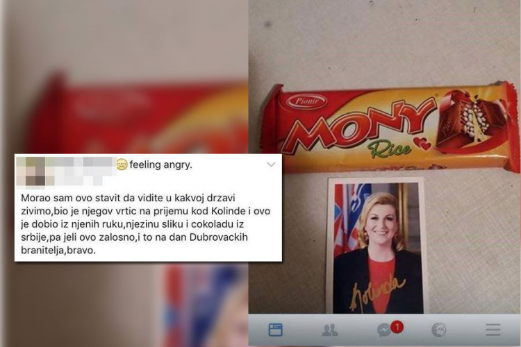 Hrvatski predsjednik se pravda: Srpske čokolade pakovane u Vukovaru