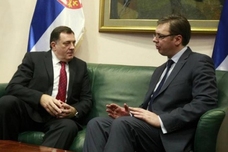 Dodik danas sa Vučićem u Beogradu
