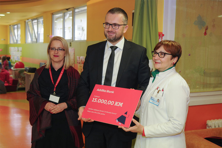 Addiko banka donirala sredstava "Zotoviću"