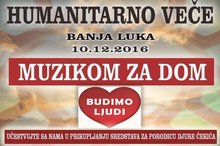 Humanitarna akcija za porodicu Čekić