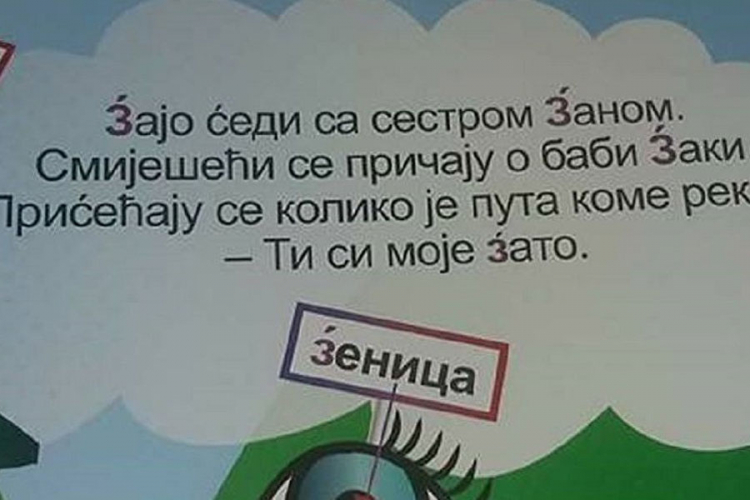 Roditelje šokirao novi crnogorski "Bukvar"