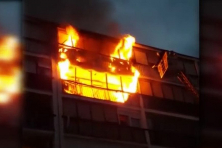 Eksplozija i požar u centru Zagreba
