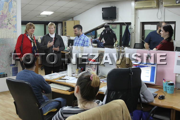 Njemačka ambasadorica posjetila Nezavisne (FOTO)