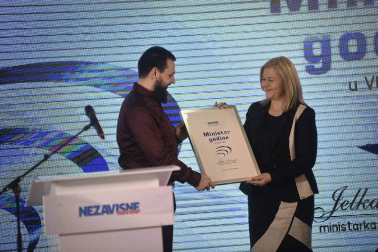 Najbolji ministar u FBiH je Jelka Milićević
