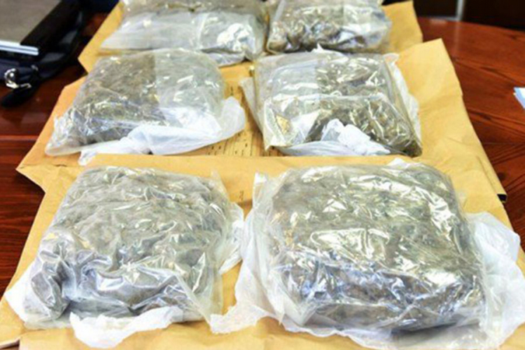 Zaplijenjeno oko 11 kilograma marihuane